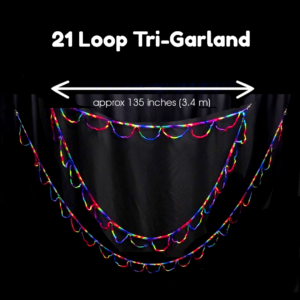 21 Loop Tri-Garland