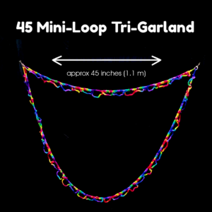 45 Mini-Loop Tri-Garland