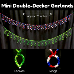 Mini-Double Decker Garland